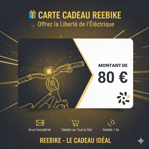 🎁 Carte Cadeau Reebike – Offrez la Liberté de l'Électrique