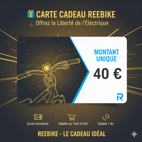 🎁 Carte Cadeau Reebike – Offrez la Liberté de l'Électrique