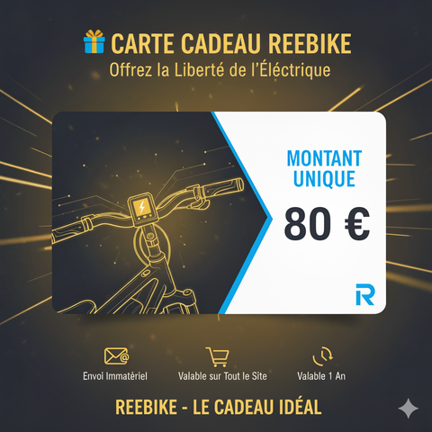 🎁 Carte Cadeau Reebike – Offrez la Liberté de l'Électrique