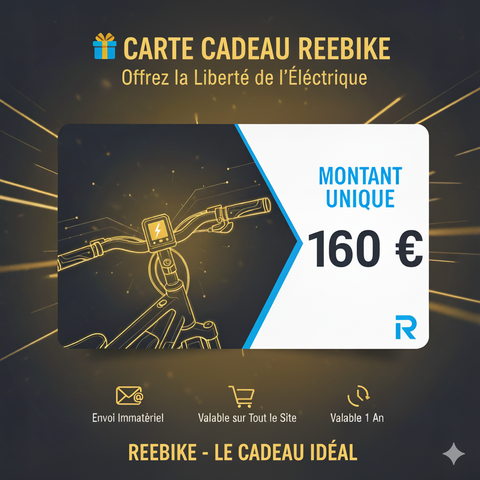 🎁 Carte Cadeau Reebike – Offrez la Liberté de l'Électrique