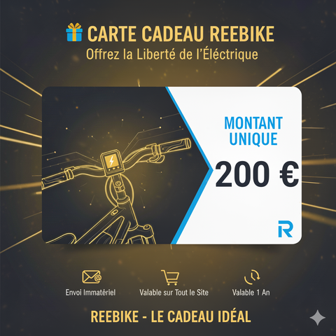 🎁 Carte Cadeau Reebike – Offrez la Liberté de l'Électrique