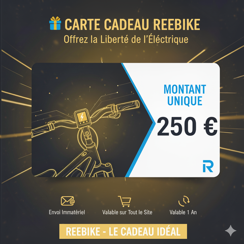 🎁 Carte Cadeau Reebike – Offrez la Liberté de l'Électrique
